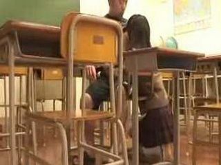 Japanese Porn Star Fucking in Naughty Schoolgirl Outfit from Nippon Uniform Fetish