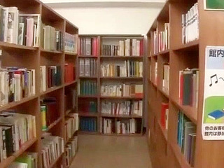 Japanese College Teacher's Fingerblasting Makes Mature Lesbian Librarian Scream!