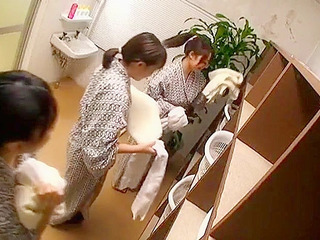 Japanese Hotties' Nude Shower Scene Gone Wild with Hot Sex Action!