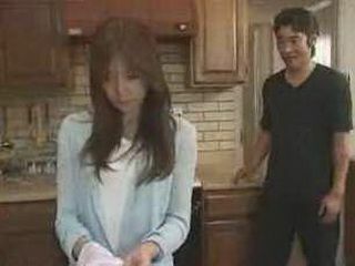 Naughty Mama Fucks Hot Stud in Marital Bed, Tokyo XXX Makes Hubby Jealous